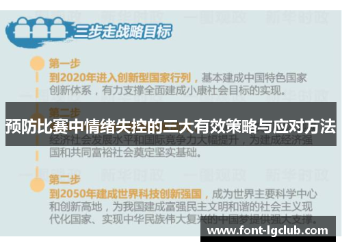预防比赛中情绪失控的三大有效策略与应对方法