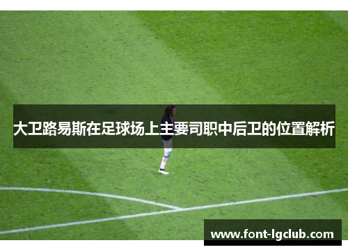 大卫路易斯在足球场上主要司职中后卫的位置解析 大卫路易斯在足球场上主要司职中后卫的位置解析
